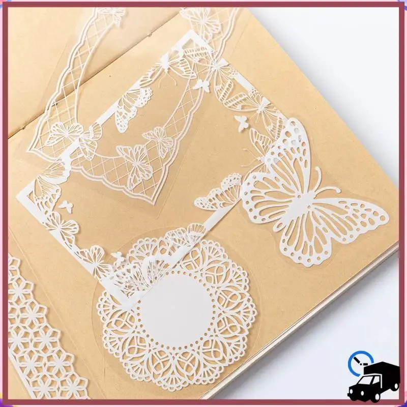 

Efficient 260Pcs Vintage Scrapbooking Stickers Pack,DIY Retro Journaling Supplies Stickers Kit,Flowers Scrapbook Paper Accessori