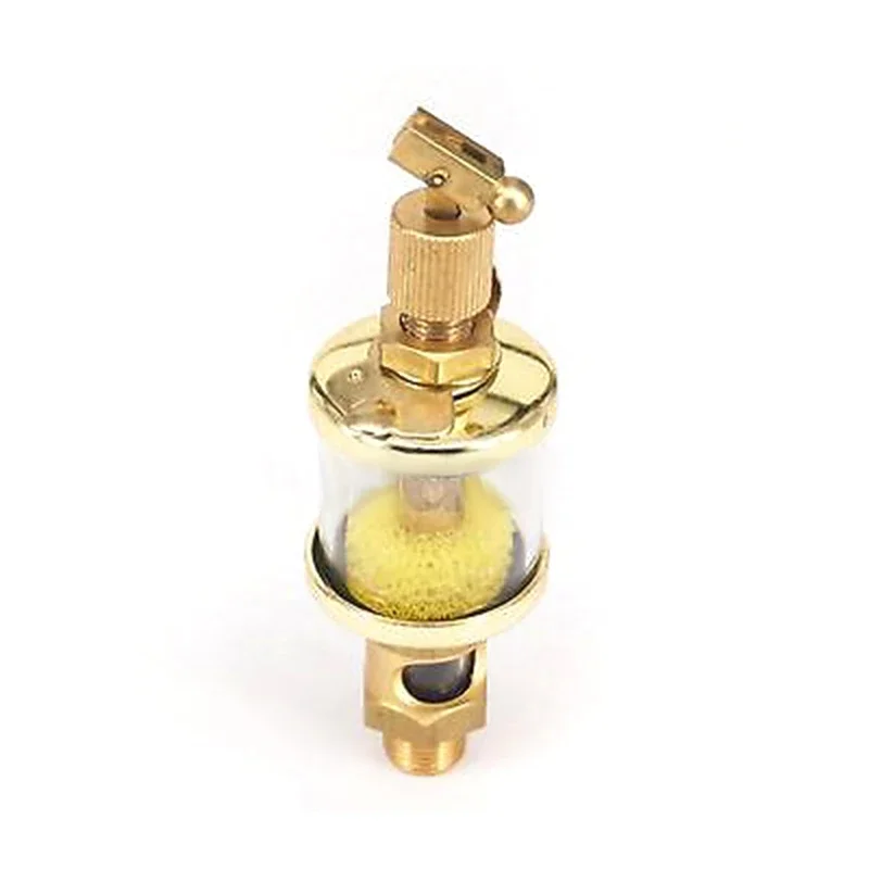 

1/8" BSP Male x 1" Outer Diameter Brass Sight Gravity Drip Feed Oiler Lubricator Oil Cup For Hit Miss Engine