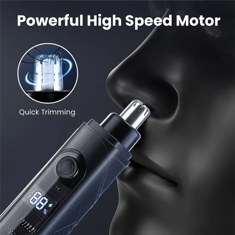 【DEAL!】Para homens para mulheres elétrica nariz aparador de pêlos mini implementar barbeador clipper orelha pescoço sobrancelha trimmer barbeador homem limpo guarnição