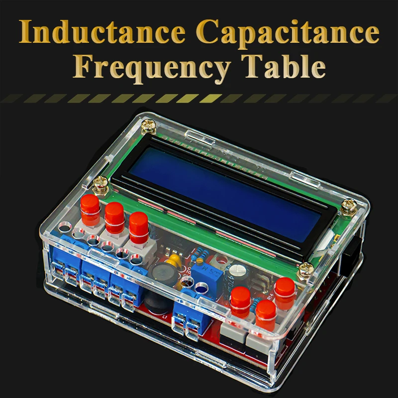 Capacitance Inductance Meter Frequency Tester Kit 51 MCU DIY Electronic Soldering Practice Board