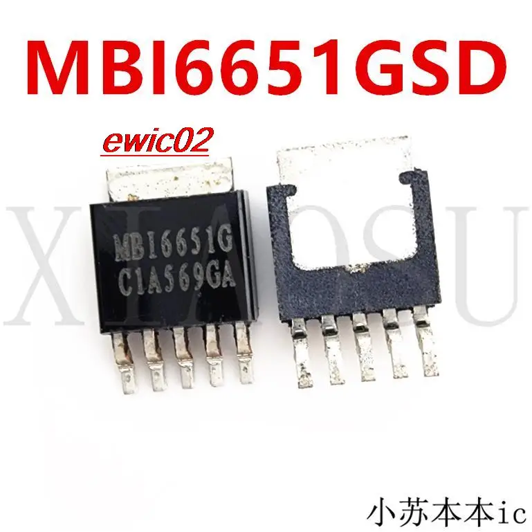 Original stock  MBI6651GSD MBI6651G TO-252 LEDIC