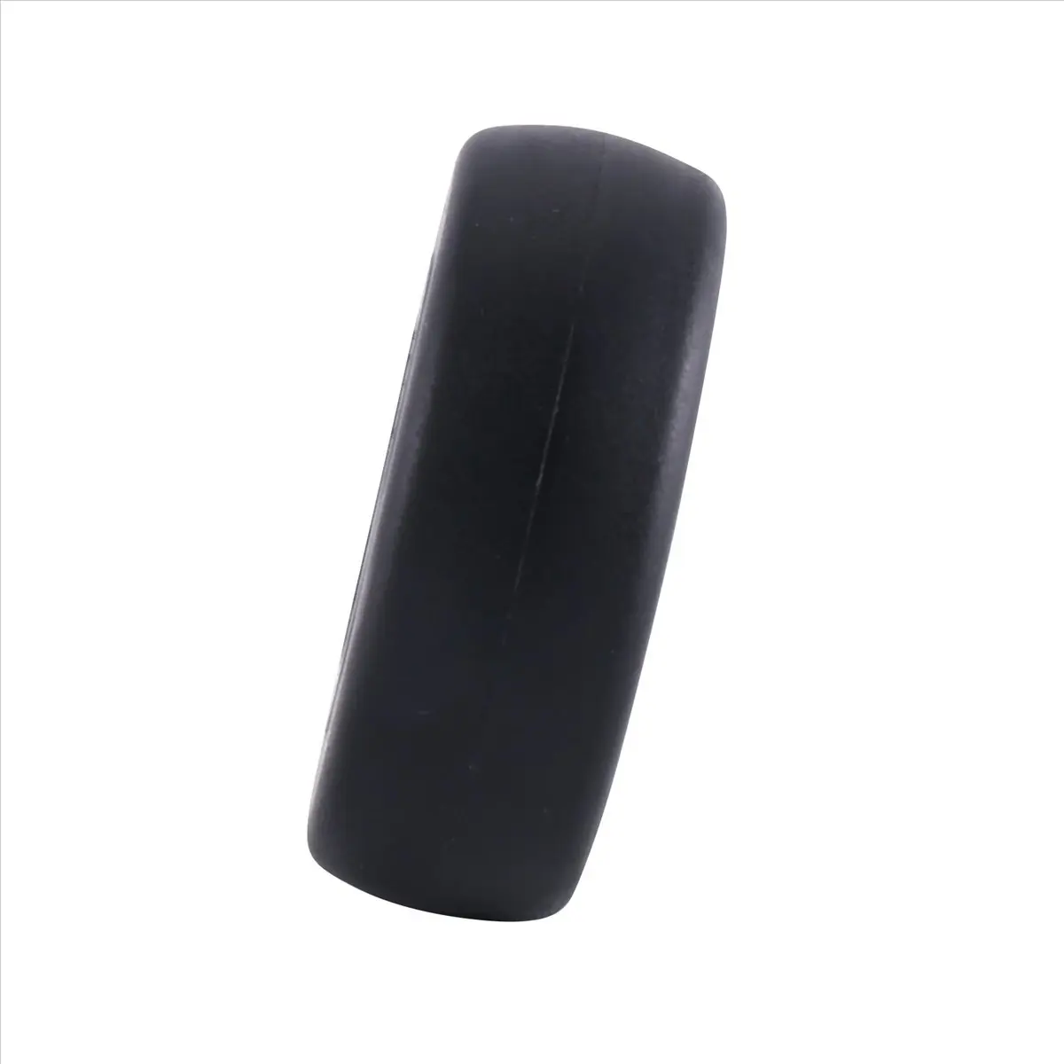 Abqr 48mm x 18mm 1 par de rodas de substituição para mala de bagagem, eixos de reparo de luxo, rodas de substituição de bagagem pretas