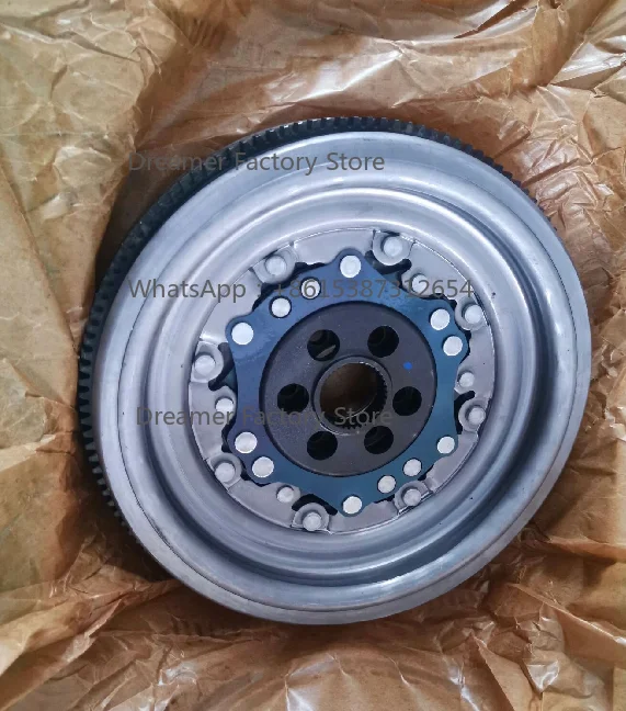 Nuevo volante de embrague OEM 03L105266DE 03L105266EF de 6 orificios 129T para Skoda 2.0TDI