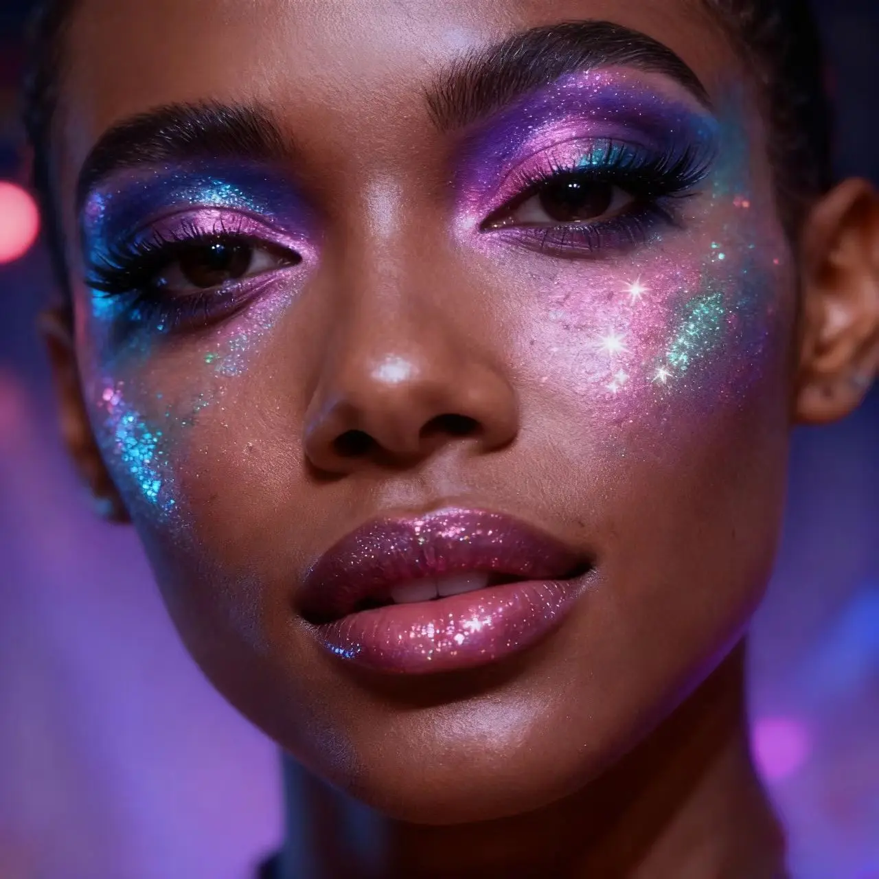 Brightening glitter, high-gloss body glitter, eye glitter, suitable for women, holiday supplies