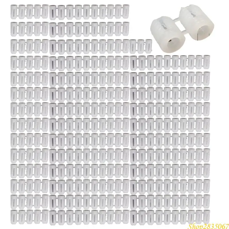 900pcs Accesorio anclaje plástico resistente para necesidades edificios profesionales 831F