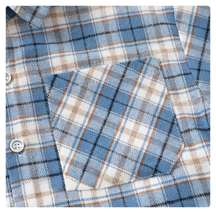 Frühling Herbst Kinder Plaid Langarm-shirt Koreanischen Stil Jungen Mädchen Lose Übergroßen Top Licht Oberbekleidung Casual Kinder Bluse – Detail 10