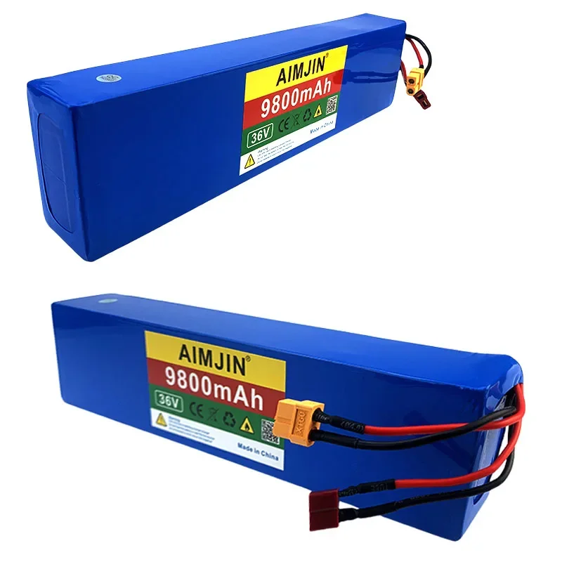 

36V 10S3P 9800mAh Rechargeable Lithium Battery Pack | High Capacity for E-Bike/E-Scooter/Power Tools with BMS