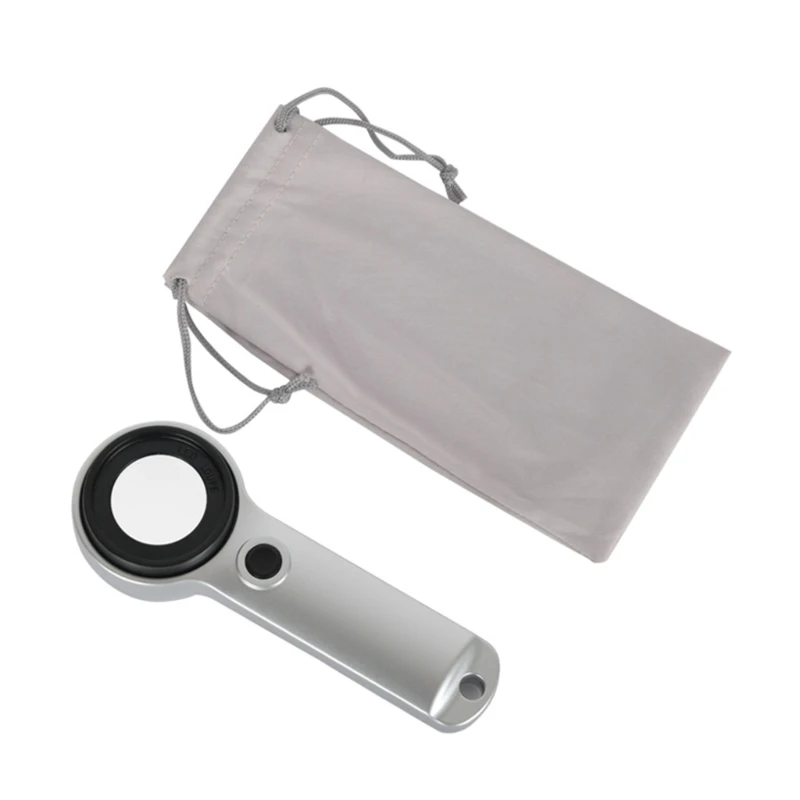 

Illuminated Glass 30X Eye Loupe Magnifier LED Lighted Lens 94PD