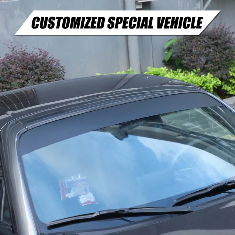 لمازدا ND MX-5/فيات 124/Abarth 124 2016 + حاجب زجاجي للسيارة شريط لافتة للزجاج الأمامي ملصقات نافذة مضادة للأشعة فوق البنفسجية لتظليل الشمس #3