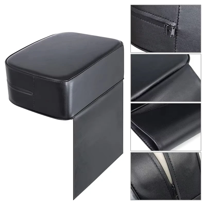Black Child Salon Booster Seat Cushion for Hair Cutting Styling Chair Barber Beauty Spa Equipment