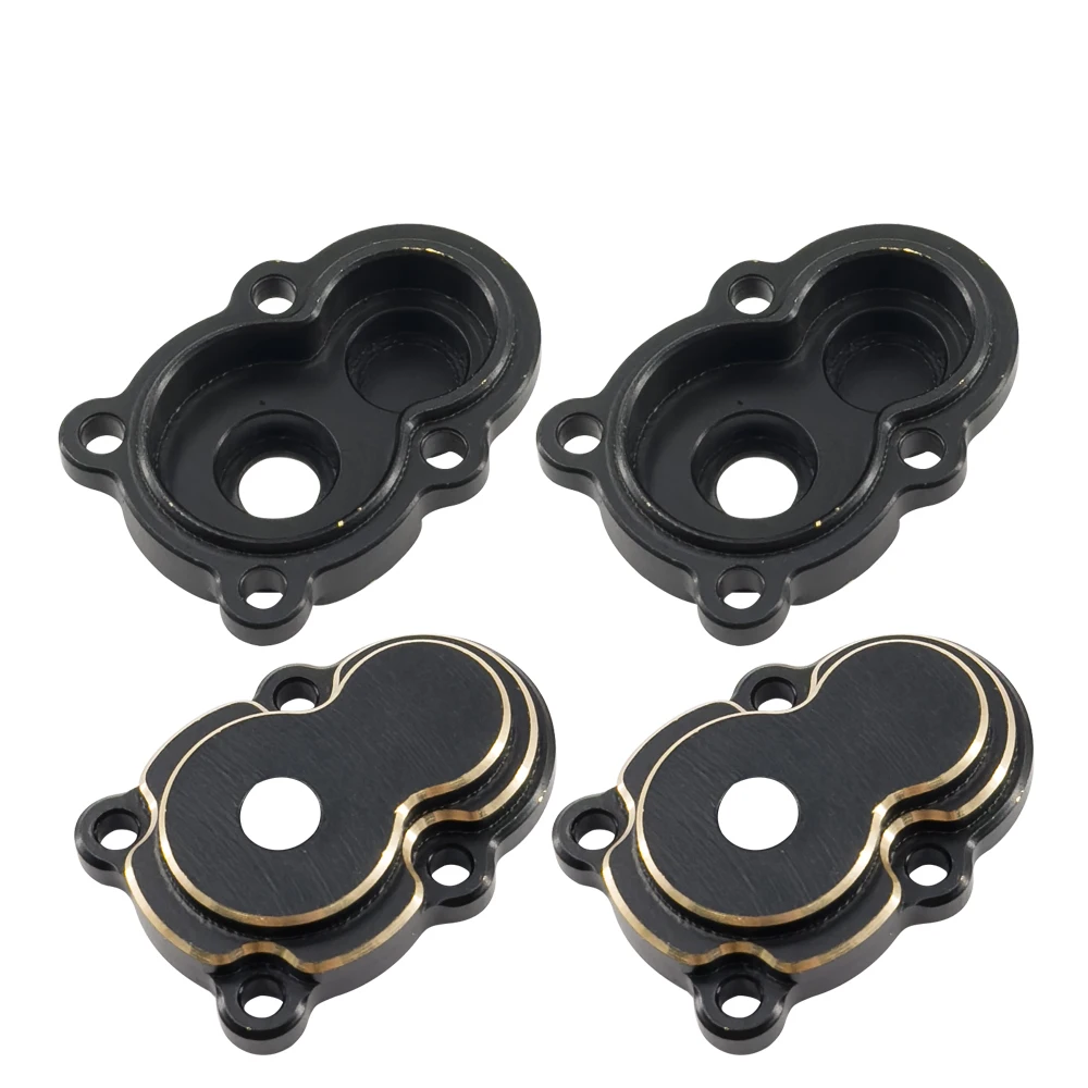 30g mosiężna obudowa portalu osłony przekładni dla FMS FCX24 FCX18 LC80 części do modernizacji samochodu Rc akcesoria gąsienicowe skala 1/24