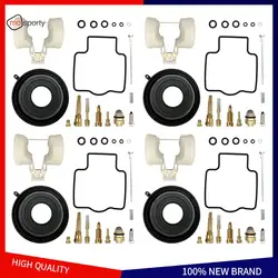 Motorcycle Carburetor Floating Gasket Repair Kit with Oil Cup Float and Vacuum Diaphragm for Kawasaki ZZR1100 ZX1100 ZZR ZX 1100