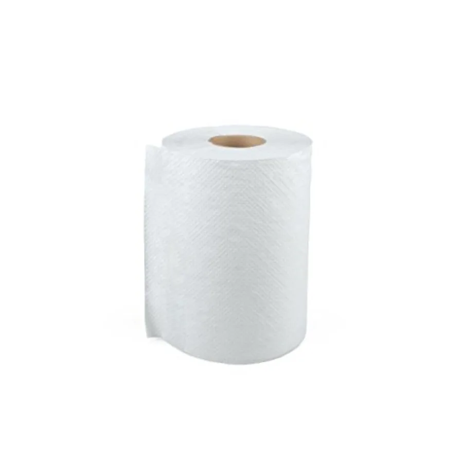 

Standard Paper Towel Rolls White 8" x 350' Ideal for Office Use Pack of 12
