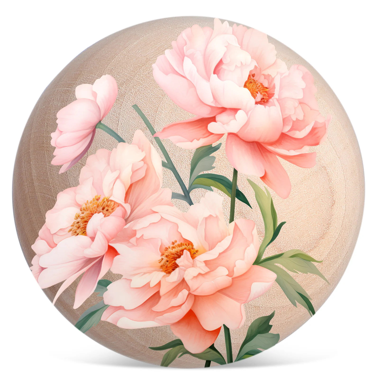 

1pcs Wooden Round Unfinished Solid Wood Ball Unfinished Sphere For Crafts Hardwood Sphere For Crafts Diy Projects Teaching
