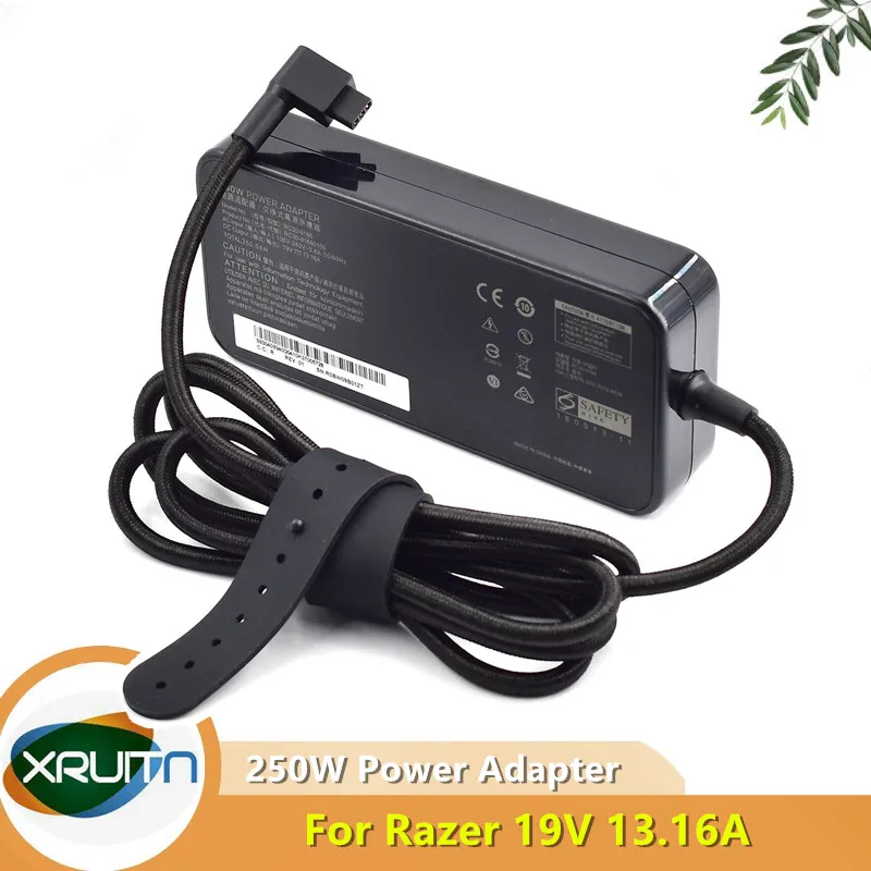 250W AC DC Adapter RC30-0166 19V 13.16A Charger for Razer Blade 2016 PRO 17.3 GTX 1080 RZ09-0166 Gaming Laptop Power Supply