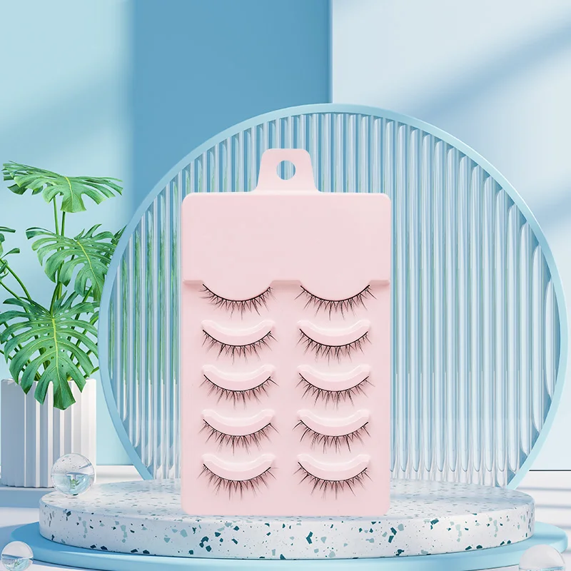 Natural 5 Pairs Professional Makeup Lashes Wispy False Eyelashes Korean Style Free shipping Cosplay Soft New Manga Beauty