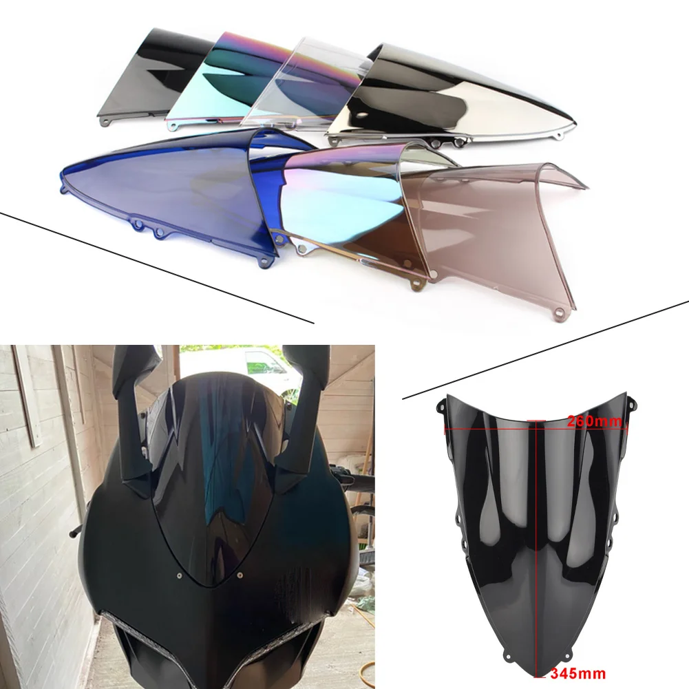 Motorcycle Windshield For Ducati Panigale 899 1199 1199R 1199S 2011-2017 Double Bubble WindScreen Accessories Fairing Deflector