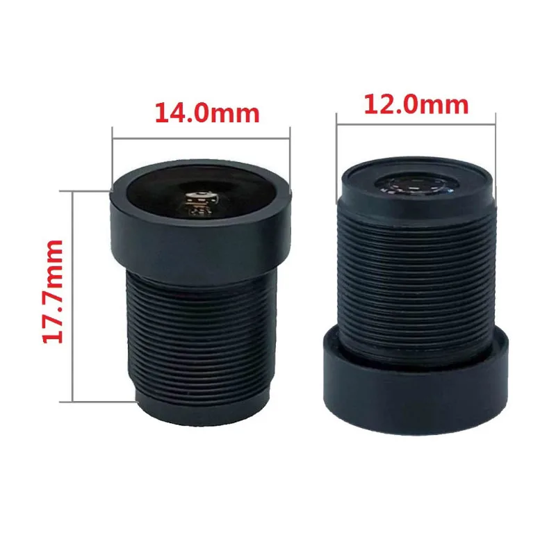 DIY 5MP HD F1.2 large aperture  2.8mm CCTV Lens  M12 Interface Mount For CCTV Analog / IP Camera