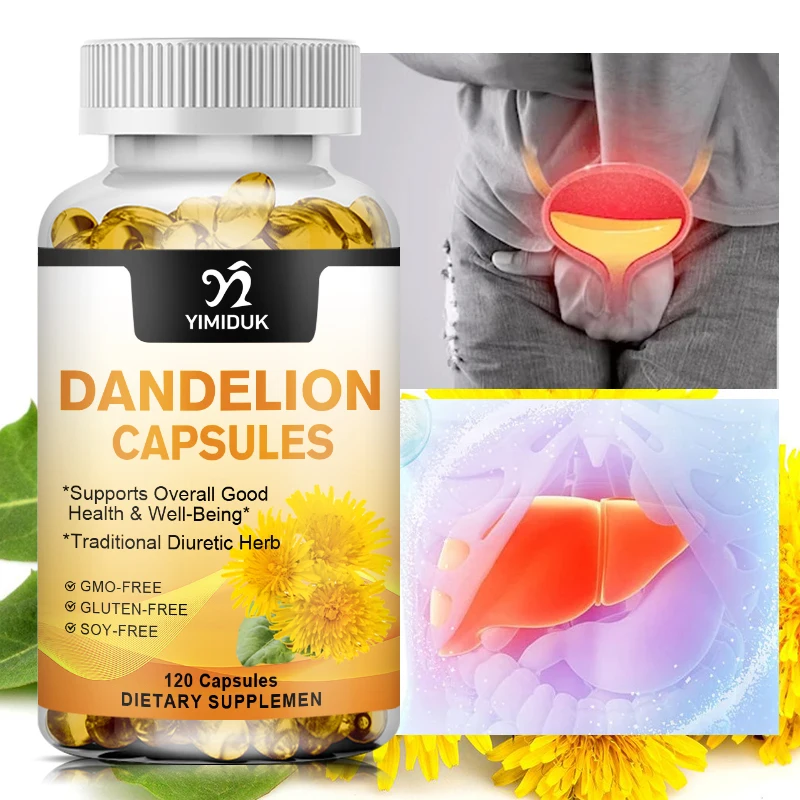 

Dandelion Root Capsule Healthy Liver, Kidney, Digestion & Water Balance Support