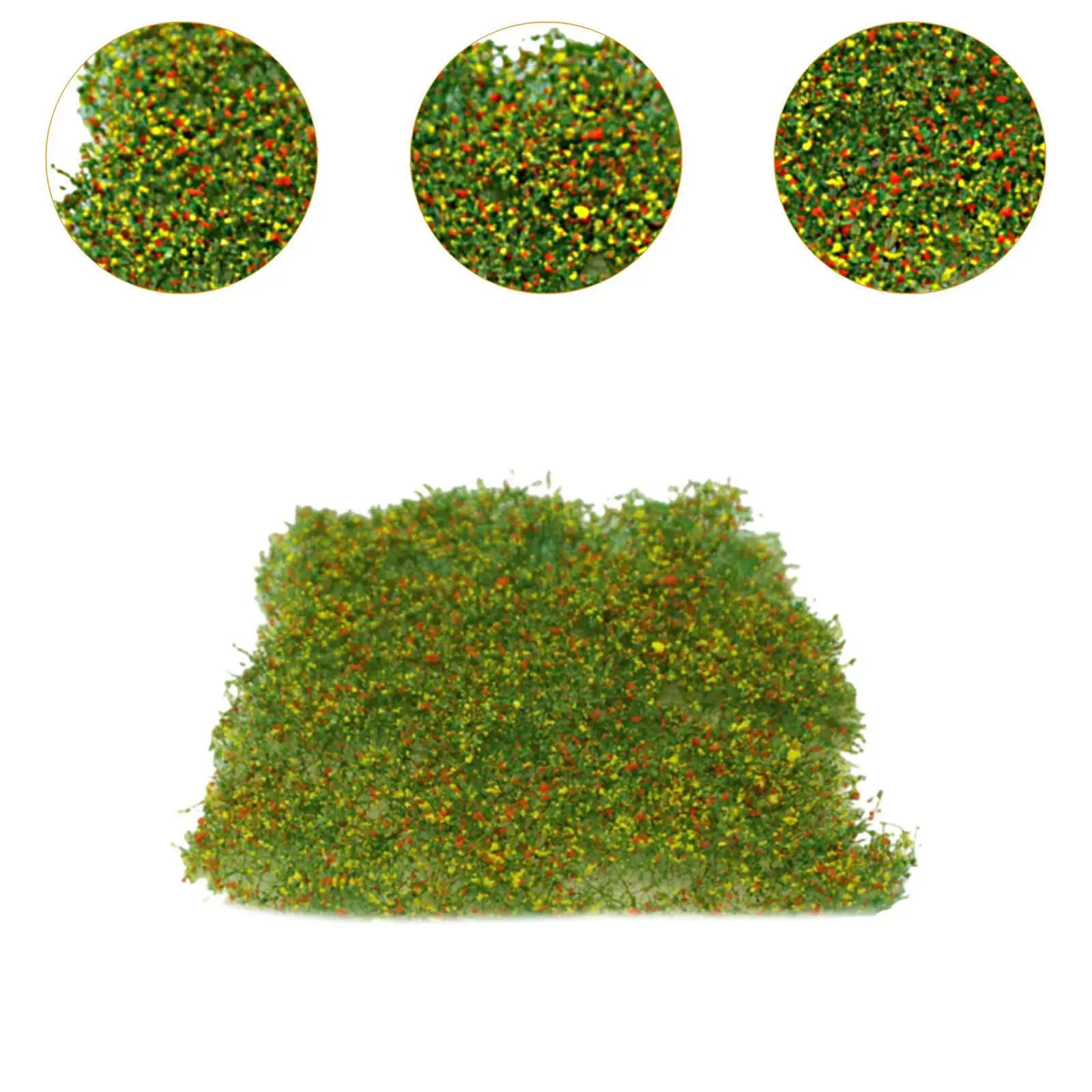 Flower Grass Tuft Model Railway Artificial Grass for Terrain Railway Scenery Building Model Scenery Landscape Train Railroad