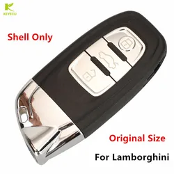 KEYECU Replacement Keyless Entry Case Smart Remote Key Shell for L*amborghini Aventador Huracan Original 3 Buttons
