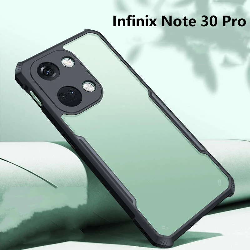 Cover For Infinix Note 30 Pro Case Transparent Phone Case For Infinix Note30 Pro 4G Camera Protection Capa Soft Silicone Bumper