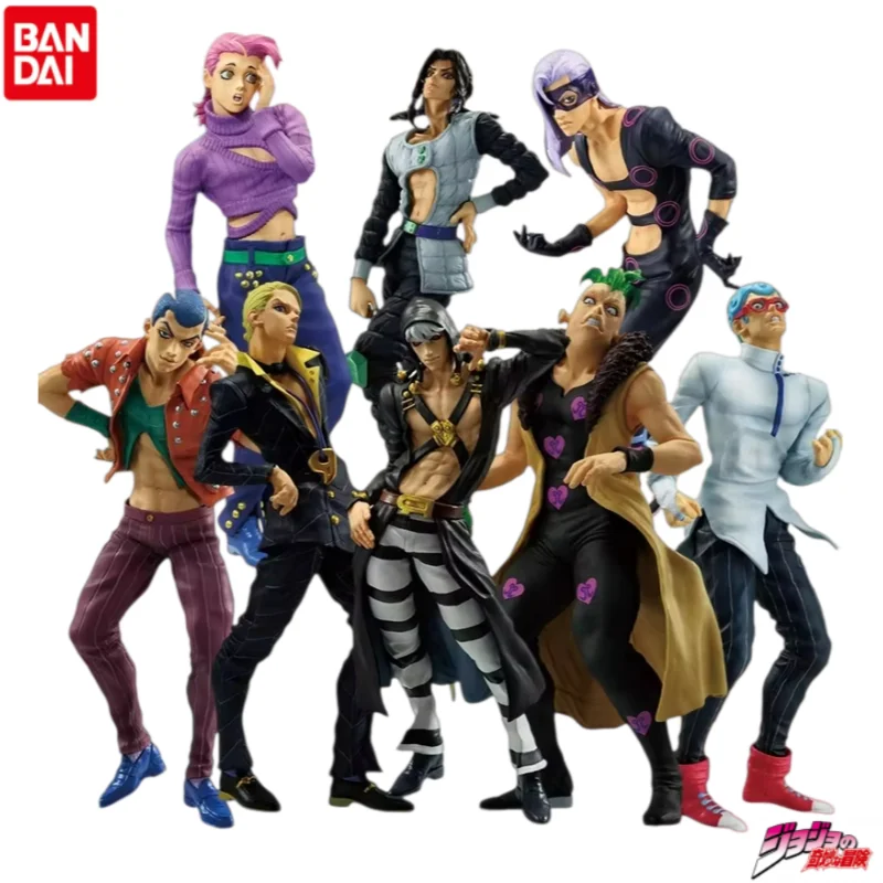 Original In Stock Bandai Ichiban Kuji Jojo's Bizarre Adventure Prosciutto Pesci Melone Illuso Formaggio Ghiaccio Vinegar Doppio