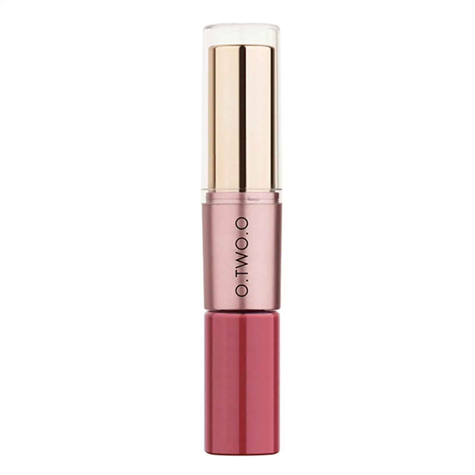 2 in 1 Matte Lipstick Lip Gloss Lipgloss Kit Does Not Fade Double-Head