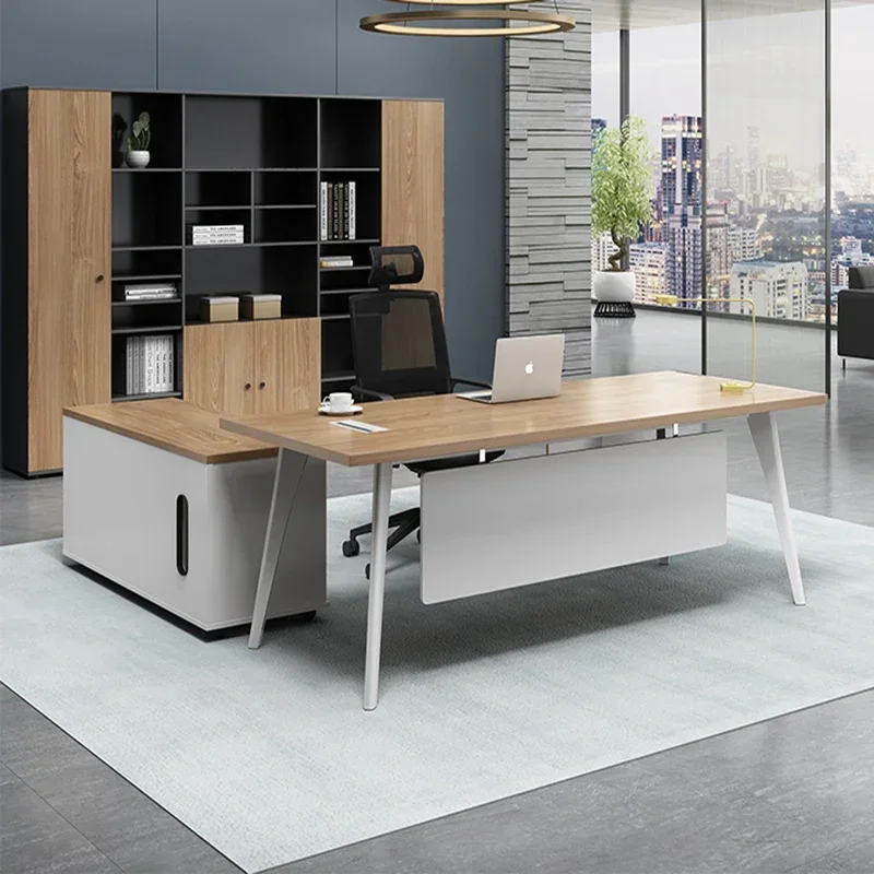 

Display Height Adjustment Professional Office Furniture Corner Table Computer L Industrial Executive Ufficio Unique Furniture