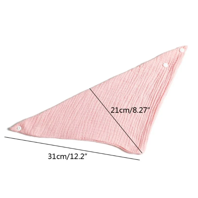 5pcs Baby Saliva Towel Soft Cotton Baby Burp Cloth Kindergarten Handkerchief Newborn Washcloth Nursing Towel image 6