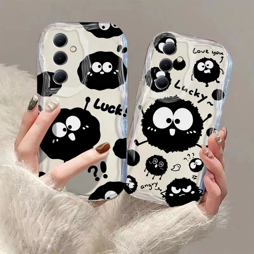 

Cartoon Fairydusts 3D Wave Case For Samsung A73 A72 A71 A55 A54 A53 A35 A34 A33 A25 A24 A23 A15 A14 A13 A05 A04 A03 4G 5G Cover