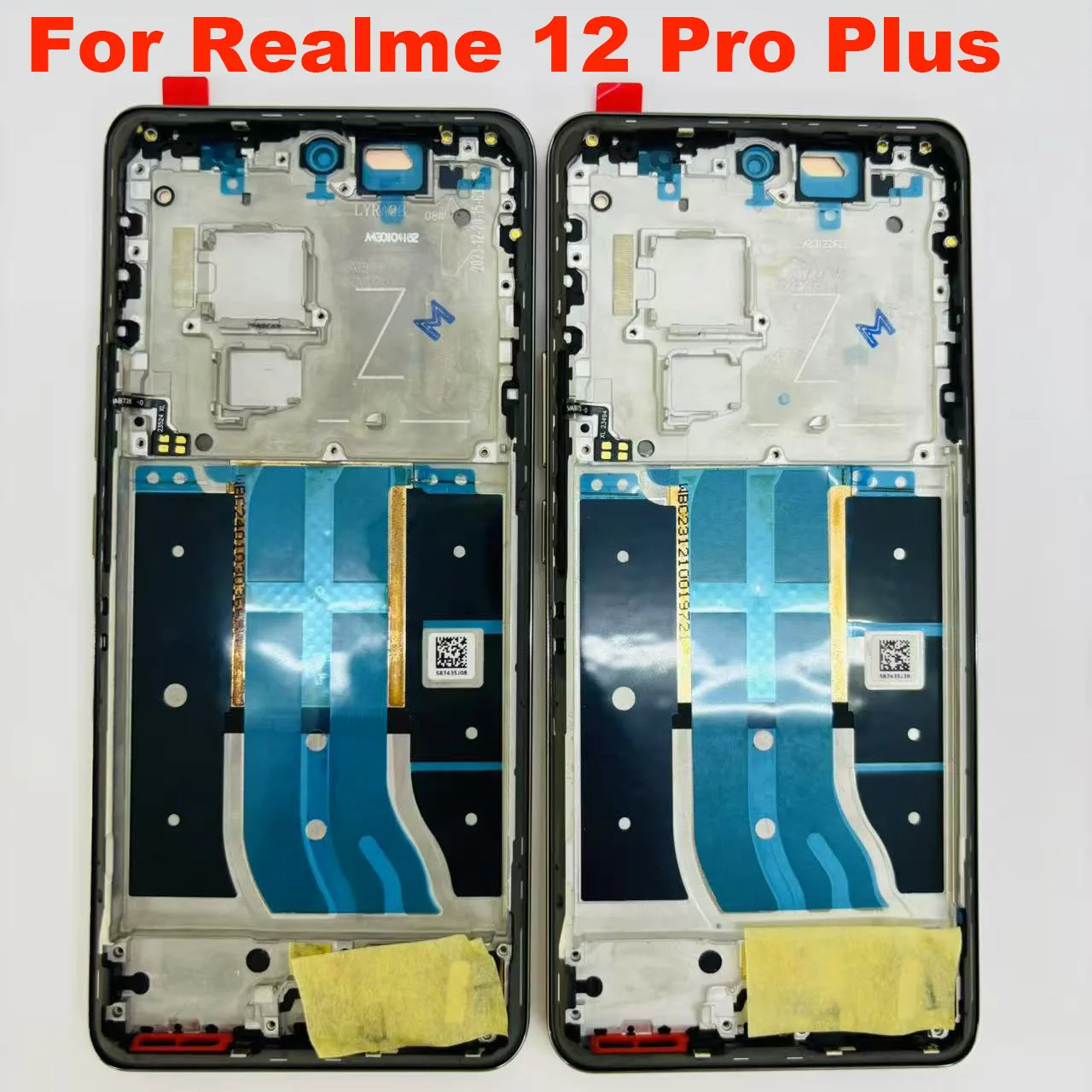 6,7" AMOLED 120 Hz LCD dla Oppo Realme 12 Pro/12 Pro+ Plus RMX3840 RMX3842 Wyświetlacz LCD Ekran dotykowy Digitizer Zespół z ramką — zdjęcie produktu 2