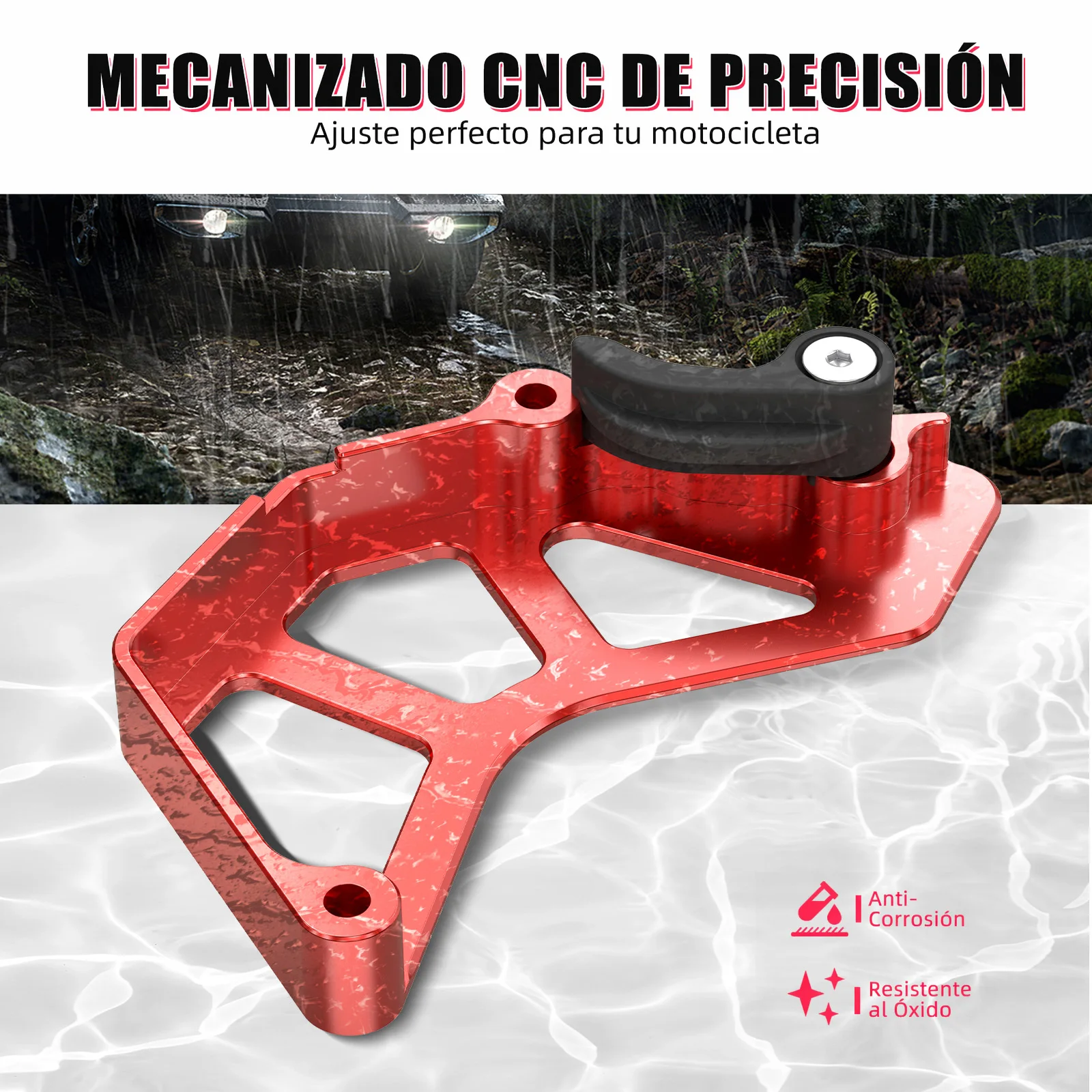 NICECNC Kettenradabdeckung Kettenführungsschutz für Yamaha Raptor 700R 2009-2026 1S3-15421-00-00 für Raptor 700 SE 2006-2026 – Detail 5