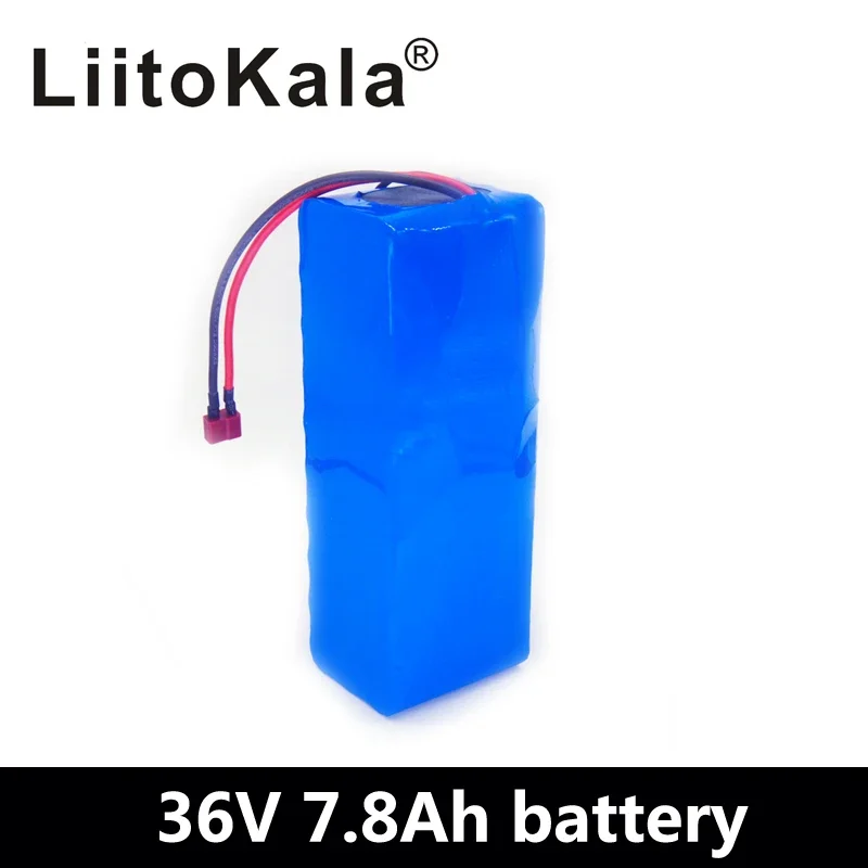 

LiitoKala 36V 7.8Ah 500w 18650 Rechargeable battery pack ,modified Bicycles,electric vehicle 36V Protection with BMS