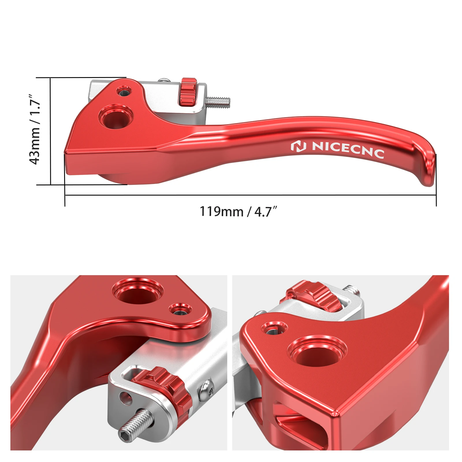 NICECNC دراجة نارية قصيرة مخلب رافعة ل بيتا RR 300 RR 250 200 RR RR-S 350 500 XTRAINER 300 2015-2025 X-TRAINER 250 2019-2025 #2
