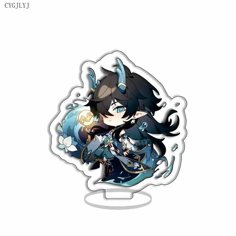 Honkai: Star Rail Figures Luocha Natasha Jing Yuan Cosplay Acrylic Stand Model Plate Desk Decor Standing Sign Keychain Cosplay