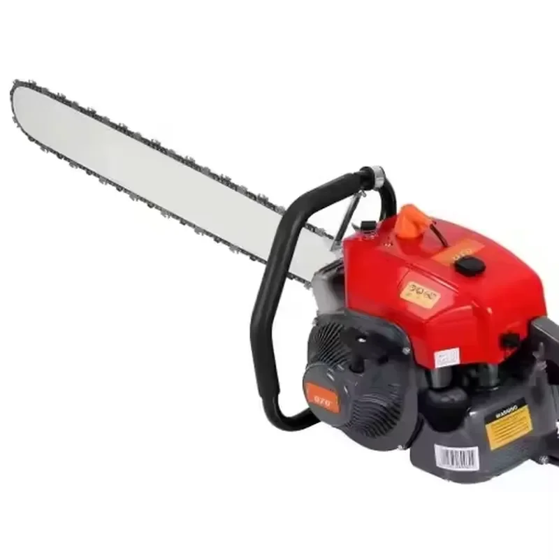 105.7cc Displacement Chainsaw, Industrial Wood Cutting Machine, 2 Stroke Chain Saw