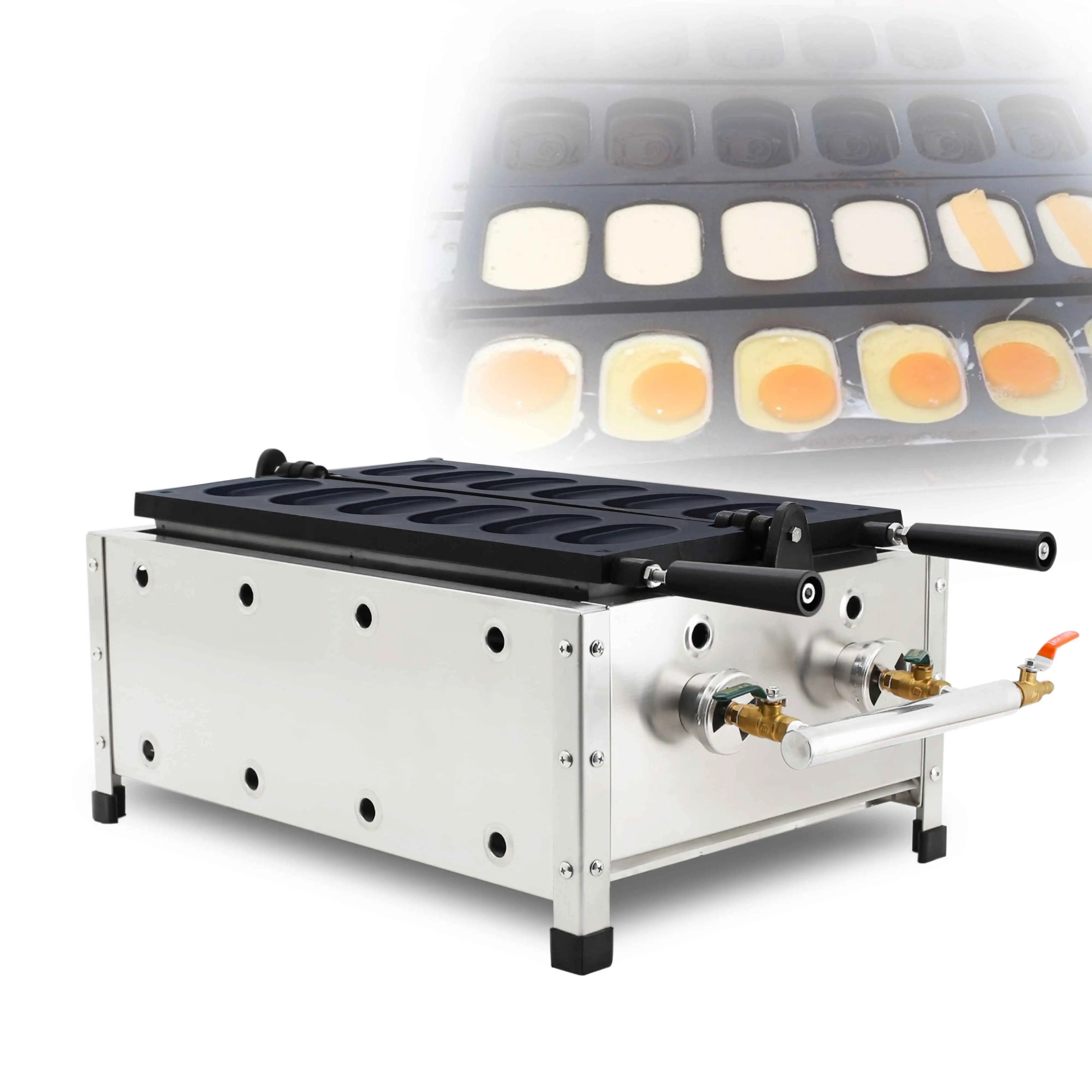 

Hot Sale Egg Waffle Maker Korean Street Food Machine Egg Bread Maker