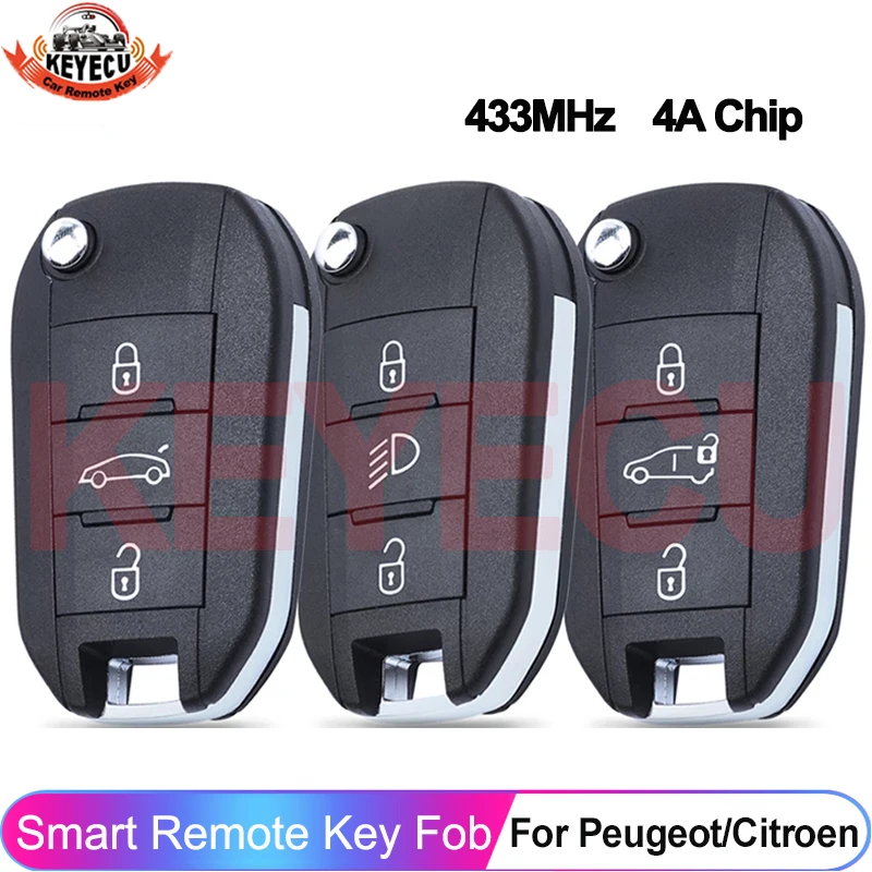 Keyecu 433Mhz 4A Hi…