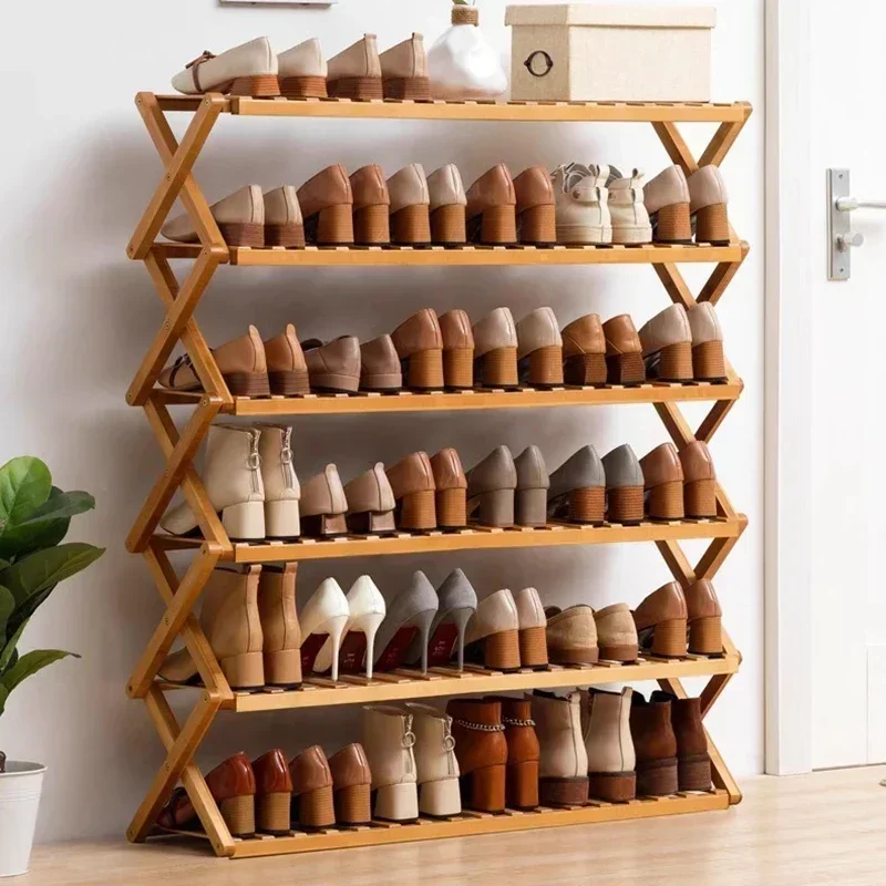 

Space Saving Shoe Rack Wooden Shelf Living Room Cabinets Shoe Rack Organization Hotel Zapateras Organizadores Hotel Furniture