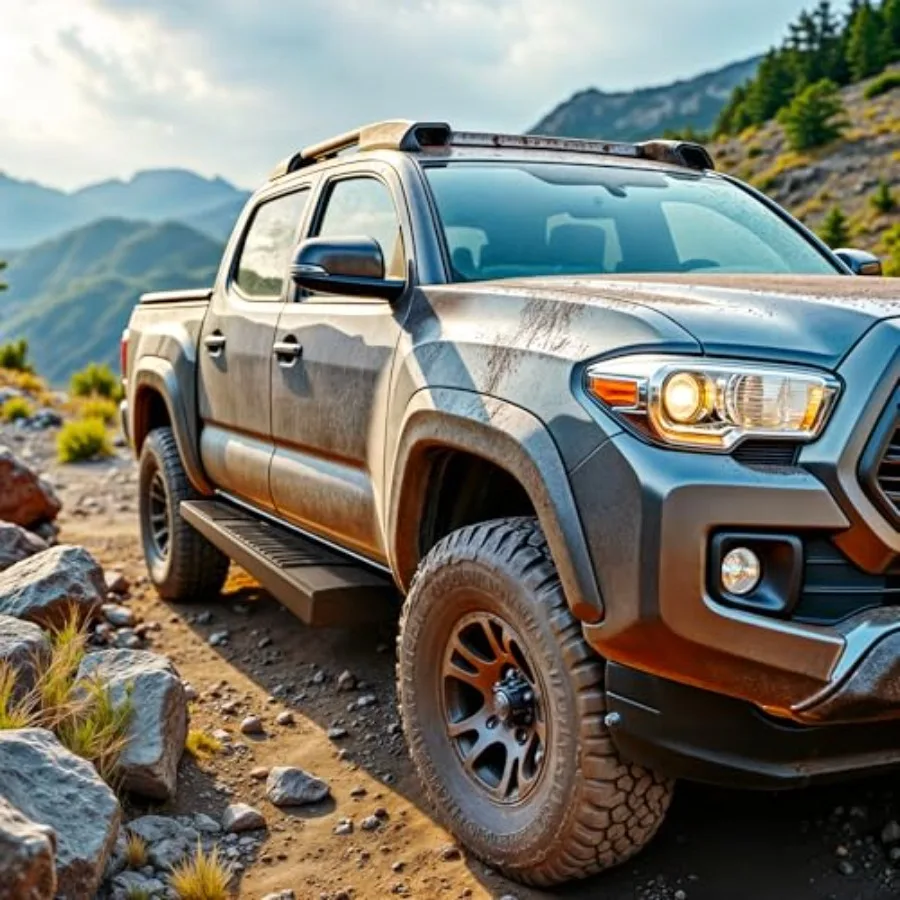 لوحات تشغيل 6 بوصات متوافقة مع 20152025 تشيفي كولورادو جي إم سي كانيون كرو كابينة سبائك الألومنيوم الأسود Nerf القضبان الخطوات الجانبية f #3