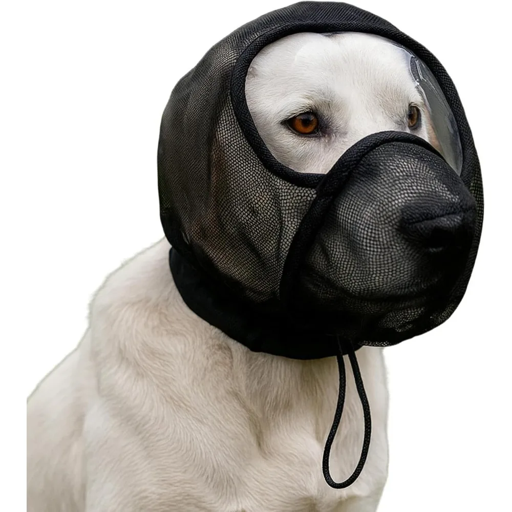 Soft Muzzle for Dogs Mesh Anti-Barking Guard | Dog Muzzle To Prevent Biting for Puppy Home Travel Walking Outdoor Camping
