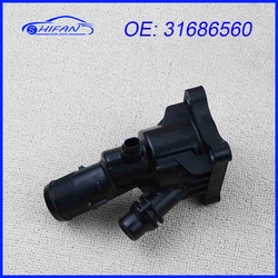 31686560 Engine Coolant Thermostat Housing For Volvo XS60 XC90 V40 V90 S90L 2017 2018 2019 2020 2021 31474989 Car Accessories
