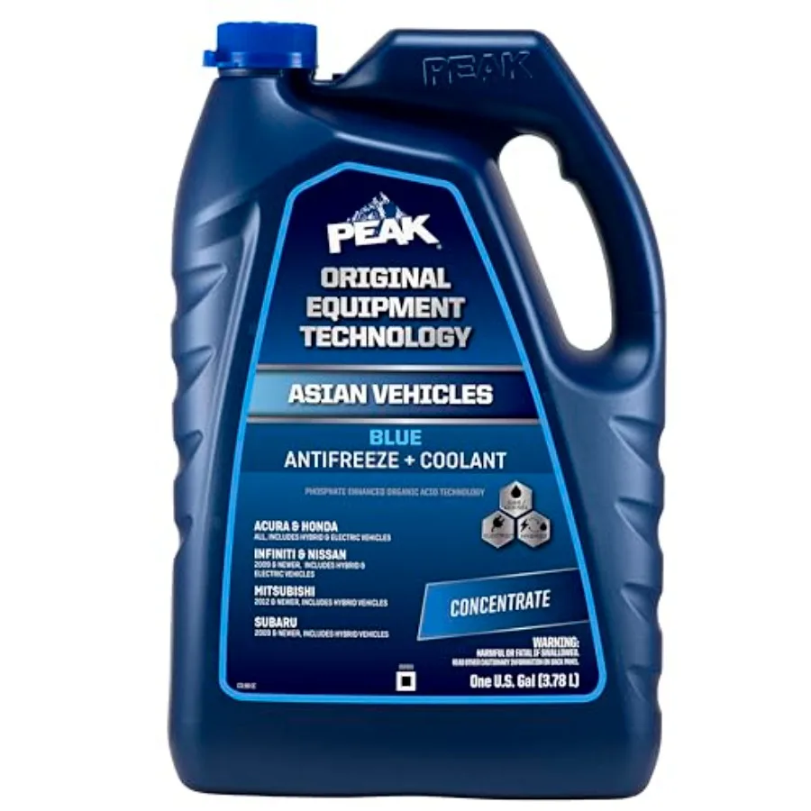 

OET Extended Life Blue Concentrate Antifreeze/Coolant for Asian Vehicles 1 Gal. - High-Performance Engine Cooling Solution with