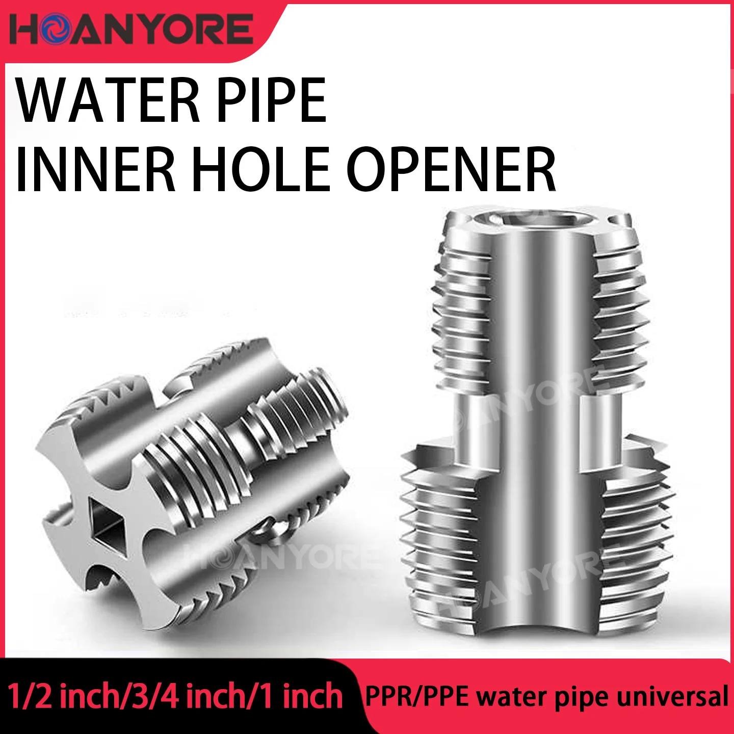 

Инструмент для нарезания внутренней резьбы на водопроводных трубах, 46 мм, для расширения отверстий, сверло PPR/PE для расширения проемов