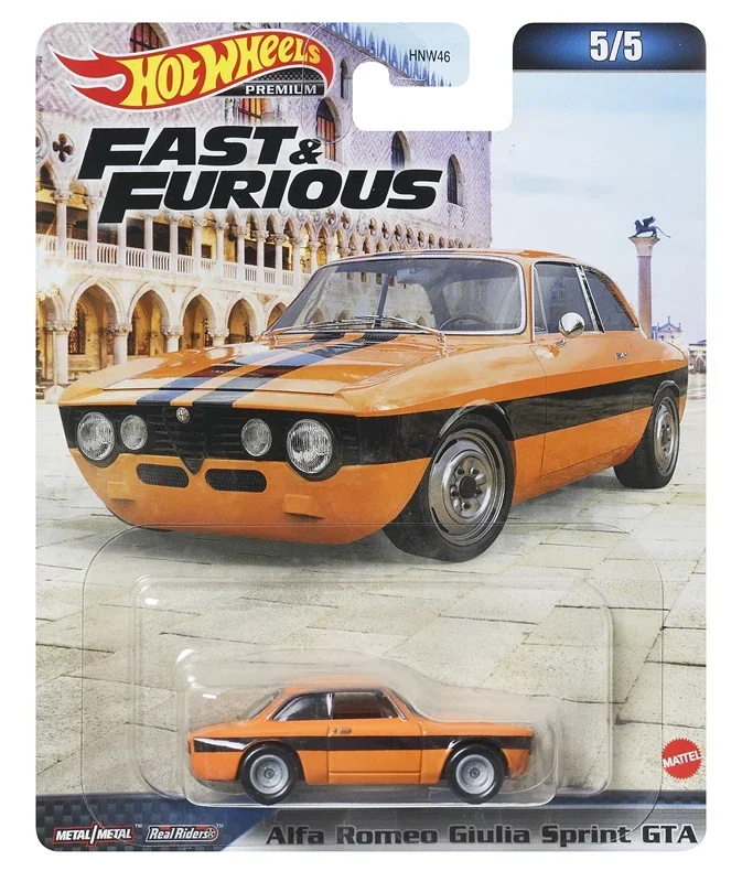 Hot Wheels-coche Original Premium Fast & Furious para niños, juguetes para niños, coche fundido a presión, Acura Integra Sedán, BMW M3, NISSAN