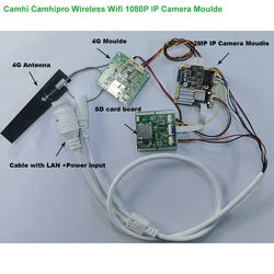 Camhipro CamHi Wireless 4G 1080P IP camera moudle SONY IMX307 Human recognition mobile APP128gb SD Card ONVIF