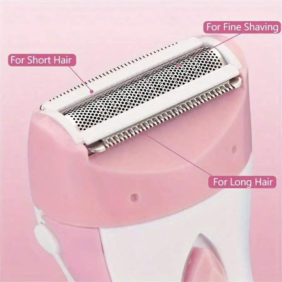Women's Electric Razor - USB Electric Lady Shaver, Ladies Epilator Razor, Foil Shaver With Stainless Steel Blade image 4
