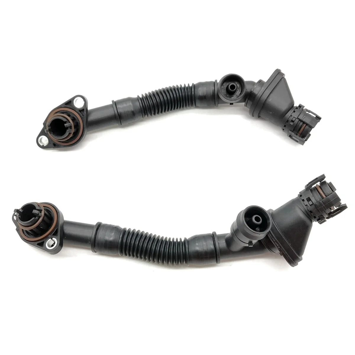 

Car Crankcase Vent Hoses Left&Right for BMW 550I 650I 750I B7 X5 X6 11157646087 11157646086