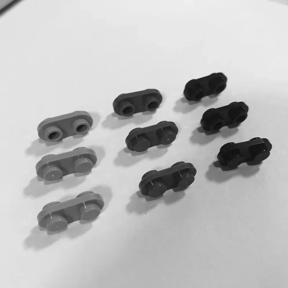 MOC 10 Stuks Onderdelen Steentjes 35480 Plaat Tweezijdig Speciale Afgeronde Hoek Bouwstenen Set Bord Deeltjes Speelgoed Verjaardag Kindercadeaus